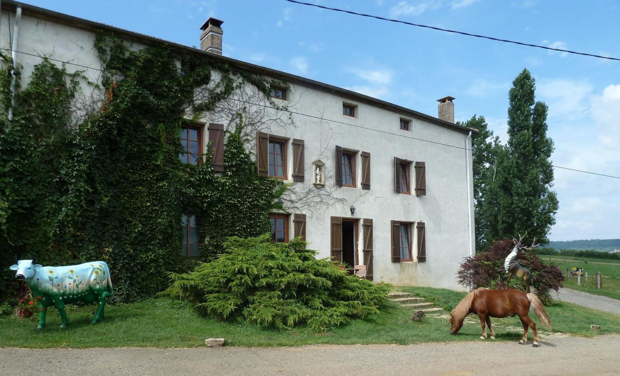 Ferme Du Montheu Bed & Breakfast Dommartin sous Amance Eksteriør bilde