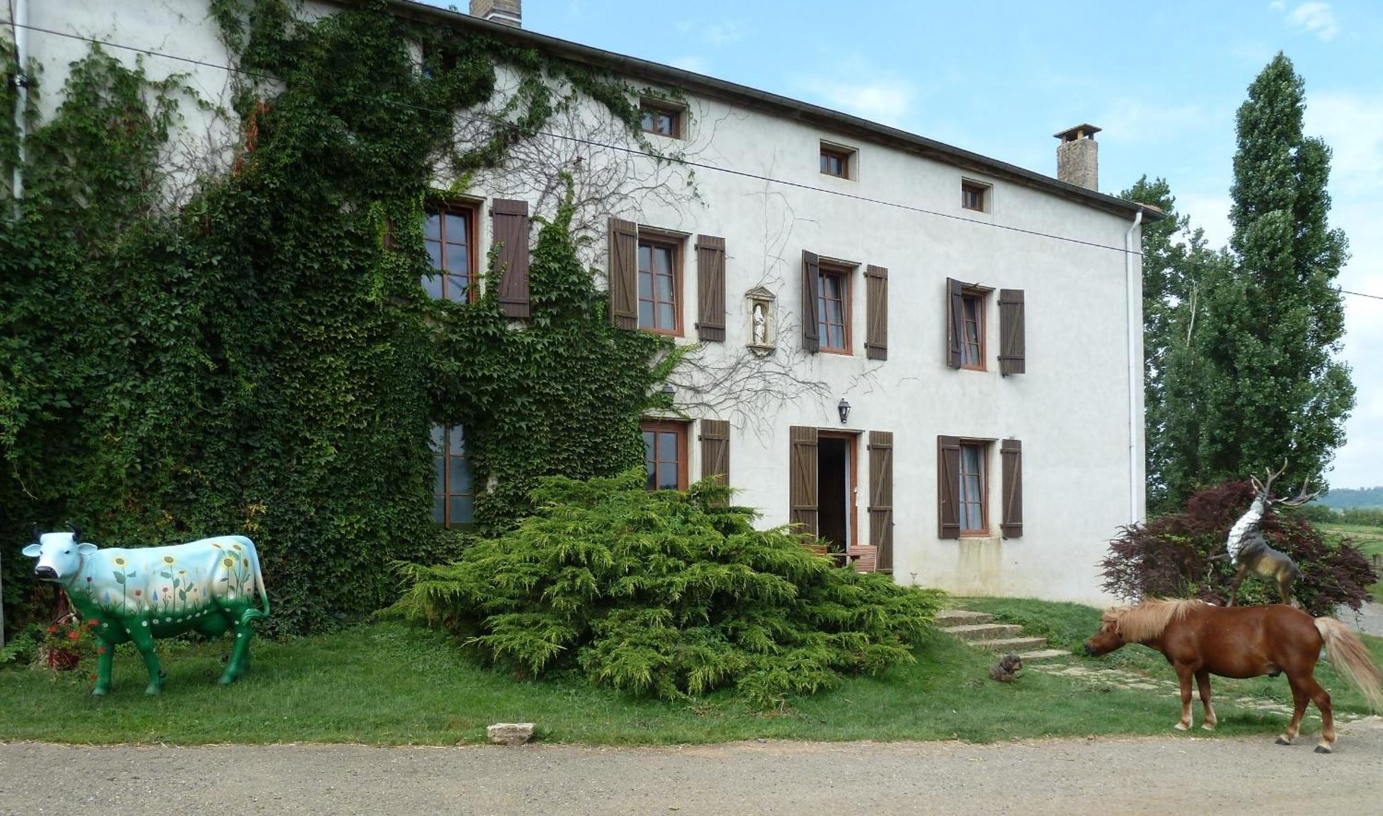 Ferme Du Montheu Bed & Breakfast Dommartin sous Amance Eksteriør bilde